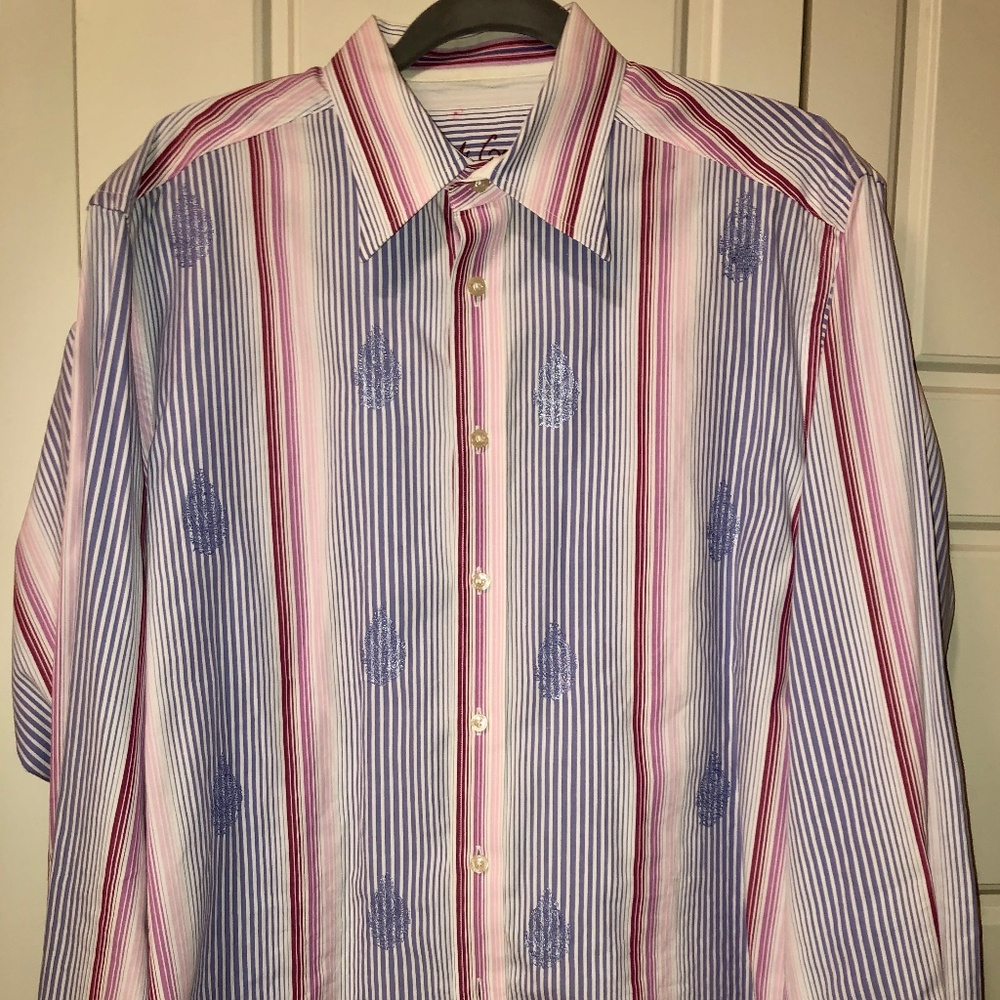 Robert Graham Mens Shirt Large